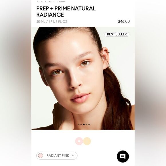 PREP + PRIME NATURAL RADIANCE
$46.00
50 ML / 1.7 US FL OZ - Picture 3 of 6